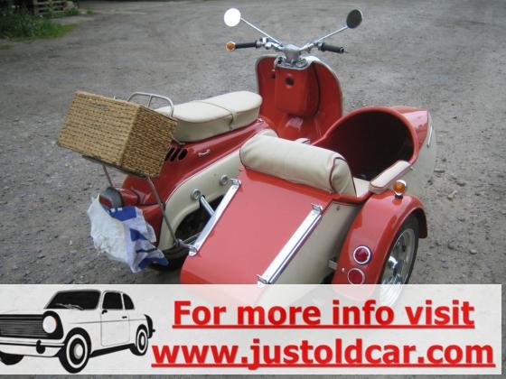 1957 Zündapp Bella Scooter & Sidecar