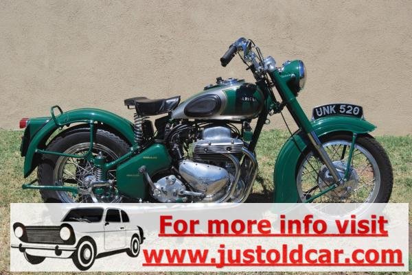 1954 Norton Ariel Square 4 Restored