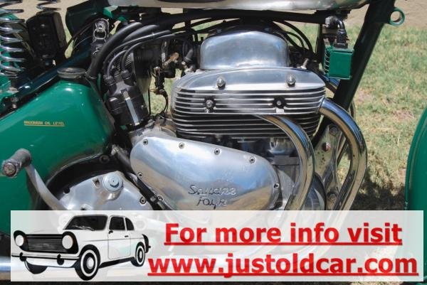 1954 Norton Ariel Square 4 Restored