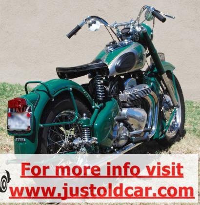 1954 Norton Ariel Square 4 Restored