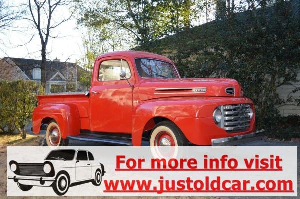 1950 Ford F1 Flathead V8 3spd Manual