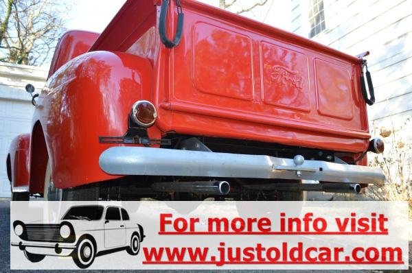 1950 Ford F1 Flathead V8 3spd Manual