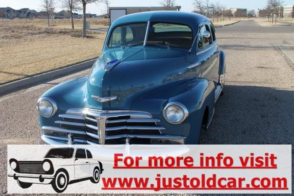 1948 Chevrolet Stylemaster Street Rod