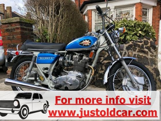 1971 BSA A75R Rocket III Restored