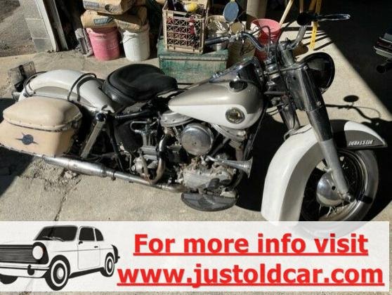 1958 Harley-Davidson Panhead FLH Matching # Restored