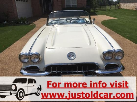 1960 Chevrolet Corvette Original Convertible