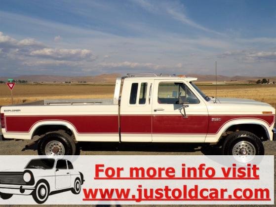 1985 Ford F-250 Explorer 4X4