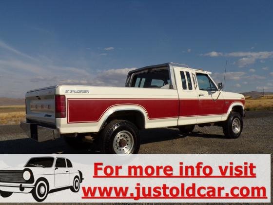 1985 Ford F-250 Explorer 4X4