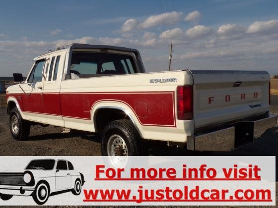 1985 Ford F-250 Explorer 4X4