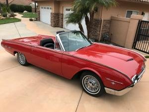 1962 Ford Thunderbird Sports Roadster Tri-Power 390 V8