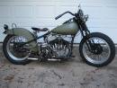 1938 Harley-Davidson 45 Flathead Bobber Military WWII Original