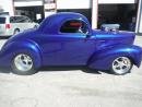 1941 Willys 441 Coupe Blown 454 Electric Blue