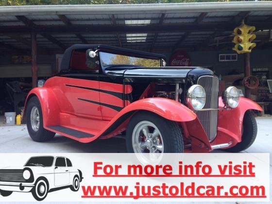 1930 Ford Model A Roadster Convertible 355