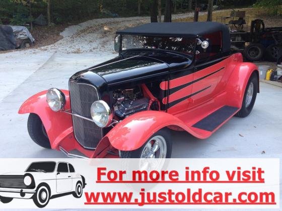 1930 Ford Model A Roadster Convertible 355