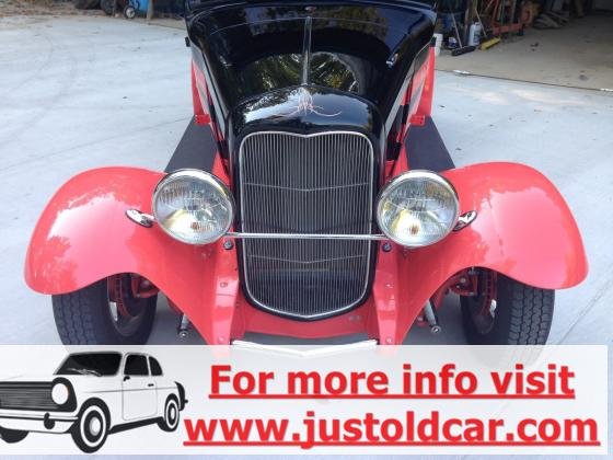 1930 Ford Model A Roadster Convertible 355