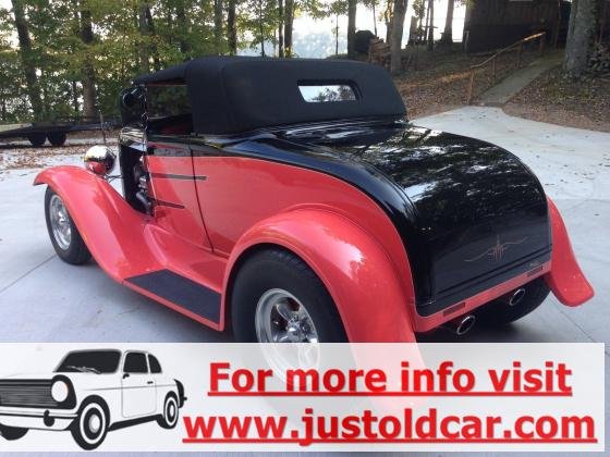 1930 Ford Model A Roadster Convertible 355