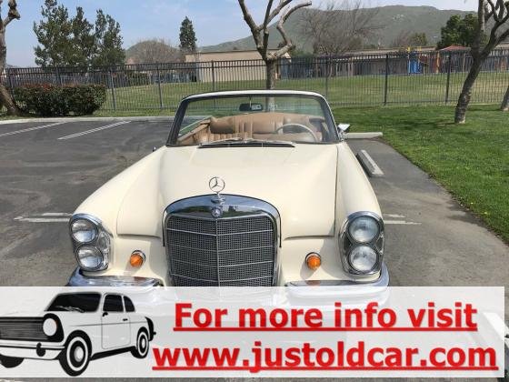 1969 Mercedes-Benz 200-Series 280SE W111 Roadster Custom