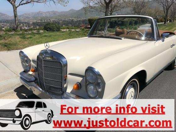 1969 Mercedes-Benz 200-Series 280SE W111 Roadster Custom