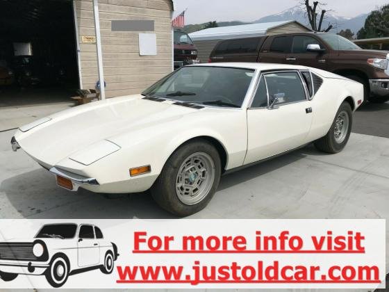 1972 De Tomaso Pantera 5 Speed 351 Manual