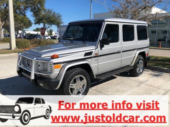 1999 Mercedes-Benz G-Class G500 Europa 5.0L V8