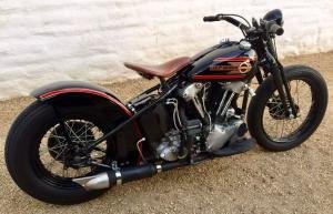 1942 Harley Davidson Knucklehead Original Black