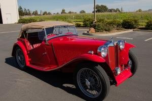 1949 MG TC Roadster Convertible Manual